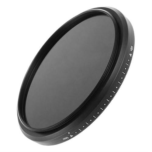 CBFGGOEUDFBS Einstellbare Infrarot Filter IR Pass Röntgen Objektiv Filter Variable for Canon for Sony DSLR Kamera 55/58/62/67/72/77/82mm (Size : 58mm, Color : Adjustable ND Filter)