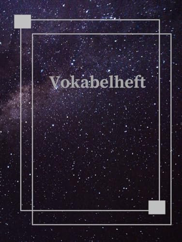 Mein Vokabelheft DIN A4 Vokabelbuch 3 Spalten 106 Seiten Schulheft Übungsheft um Sprachen und Vokabeln leichter zu lernen & notieren Notizbuch ... Sprachschule Schulbedarf Lernkontrolle A25A