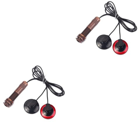 ifundom 2pcs Piezo Microphone Mandolin Pickup Internal Sensor Transducer for Mandolin Instrument Endpin Jack