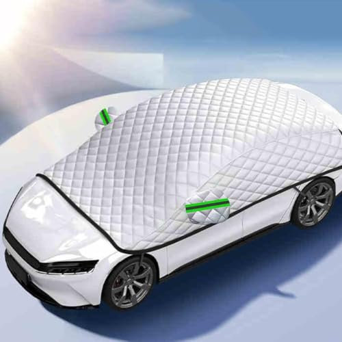 BSWNSJZT Halbgarage Auto für SMART forfour W453 2014-2020, Autoplane Halbabdeckung Allwetter Wasserdicht Autozubehör