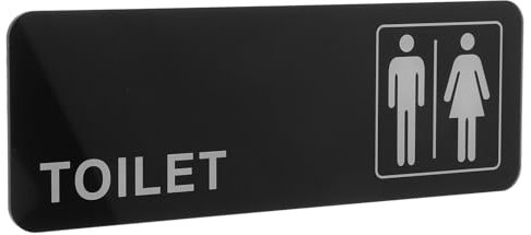 Homoyoyo Badezimmertürschilder Selbstklebend Aus Kunststoff Für Männer Und Frauen Toiletten Leitzeichen Toilettenschild Waschraumschild Toilettenkennzeichnungsschilder Badezimmerschilder