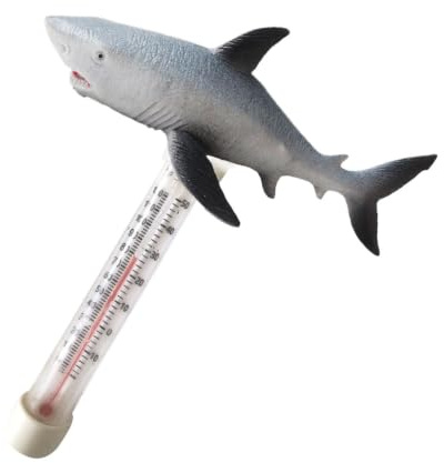 Thermometer Pool Schwimmendes Wasserthermometer, Schwimmbad Thermometer Mit Tiercartoon-Motiv, Wassertemperatur Bruchsicheres Schwimmbadthermometer Für Whirlpools Im Innen- Und Außenbereich, Pools