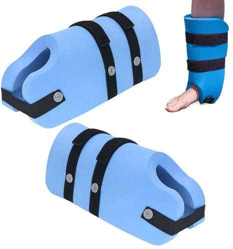 Mangas de espuma ajustables portátiles para brazo, paquete de 2 anillos flotantes de EVA, aeróbicos acuáticos y entrenamiento de natación, adecuadas para brazos y tobillos, ayuda a prevenir la piscina