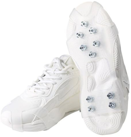Coogime Anti Rutsch Schuhspikes Größe 34-49, Ice Grips Schuhkrallen Schnee, EIS Spikes Sohle Wandern Spazieren Hiking Walking Winter