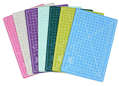 COLUDOR Mehrzweckmodell selbstheilende Schneidematte Schneideunterlage A5 Schneidepapier Gravurmatte Messskalenbrett