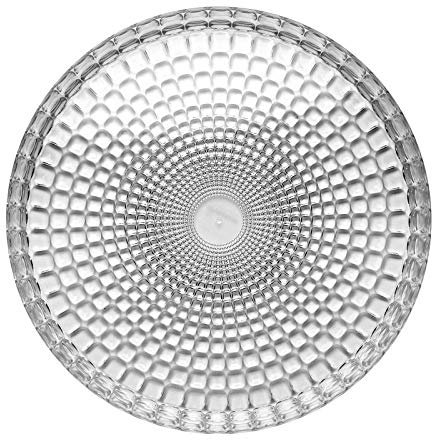 livellara - Set 6 Clear Glass Underplate - Tiffany