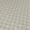 Bodenmaster PVC Bodenbelag Retro Fliese Alhambra Weiss Grau Schwarz mit Textilrücken (Breite: 200 cm x Länge: 450 cm)