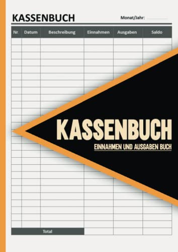 Kassenbuch Einnahmen und Ausgaben buch: DIN A4.