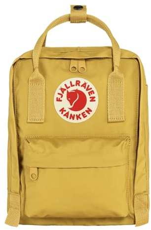 Fjällräven Unisex Kånken Mini ryggsäck (1-pack), Kantarell, 29 x 20 x 13 cm, 7 L, Sporter