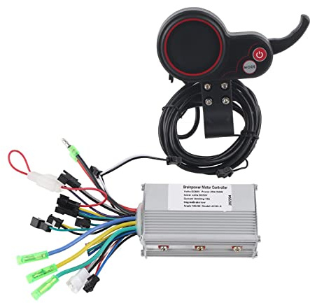 Alomejor Scooter Controller f¨¹r Elektrofahrrad und Elektroroller ¨C 60V 350W LCD Display mit Dual-Modus, Farbdisplay und Schalthebel, Zubeh?r f¨¹r und Stadtroller