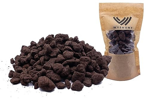 WYSKONT Pierres Volcaniques 5 Liter 10-15mm - Substrat pour Aquarium - Paillis de Lave - Décoration d'Aquarium - Décoration de Terrarium - Pierres d'Aquarium - Gravier d'Aquarium - Gravier Ornemental