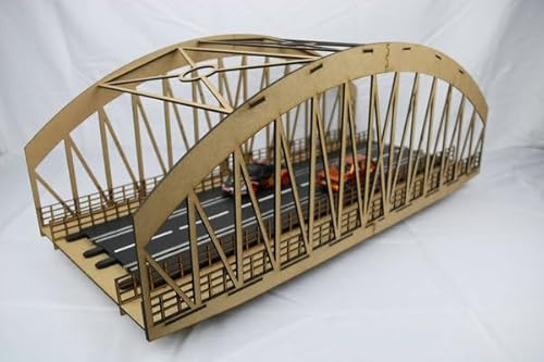 220084 Slotcar - Ponte per carrello in legno Scarlextric