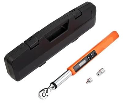 Chiave Dinamometrica Digitale Chiave dinamometrica digitale da 3/8 1/2 Kit chiave dinamometrica elettronica for chiave dinamometrica da 3,7-37/25-250ft.lb Gamma precisa di coppia Chiave Dinamometric