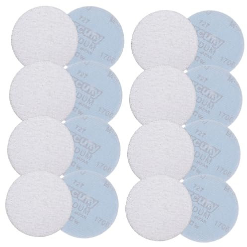 jojofuny 100pcs Round Sanding Discs Self-Adhesive Abrasive Sandpaper for Grit Efficient Grinding and Polishing for Projects and Woodworking