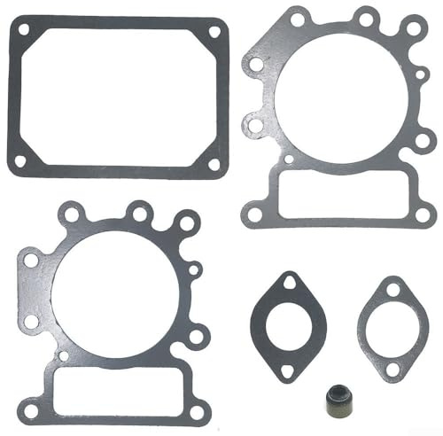 Zeroupshop Kit de joint de soupape de moteur avec couvercle à bascule et joints d'échappement pour tracteur série 31 794114 272475S Pièces de rechange