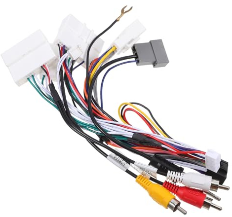 VILLCASE Cablaggio Autoradio e Cablaggio Stereo per Auto, Alimentazione Stabile e Plug-and-play, Compatibile Dispositivi di Navigazione a Grande Schermo, Installazione Semplice