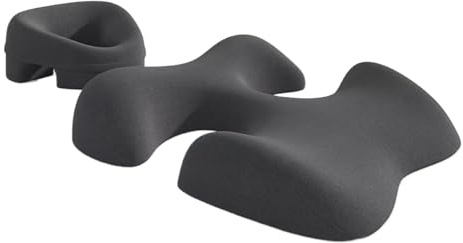 Oreiller pour Dormir sur le Ventre | Tête de Lit Massante | Coussin Ergonomique en Mousse Mémoire avec Support Tête Réglable et Coussin Thoracique pour Dormeur Ventral