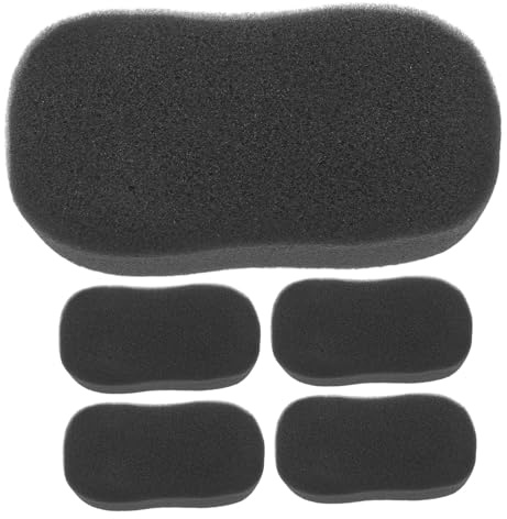 COSMEVIVI 5pcs Horse Grooming Sponges Lightweight Bathing and Cleaning Tools for Horses with Soft Material Portable Massage Sponges to Circulation and Easy Handheld Design