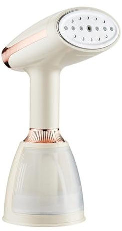 Kozenix Ferro da Stiro Verticale, 1500W, potente, compatto e leggero, vapore antibatterico per vestiti, tende e divani (Bianco)