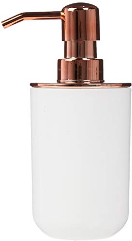 MSV Dispensador de jabón Pretty Cobre y Blanco