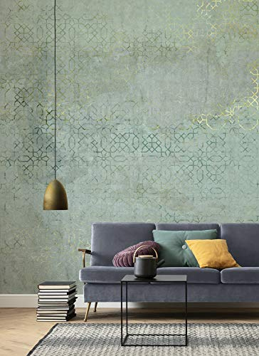 Komar Vlies Fototapete Oriental Finery - Orient, Wohnzimmer, Schlafzimmer, Dekoration, Tapete, Größe: 200 x 280 cm (Breite x Höhe) - 4 Bahnen - Bahnbreite 50 cm