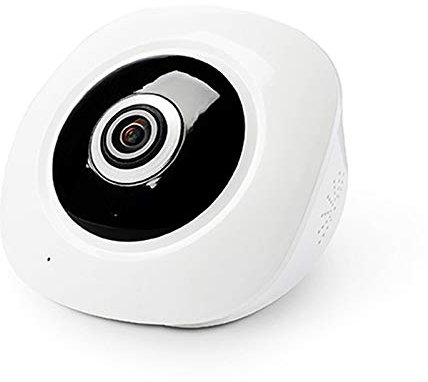 High-Tech Place DTS-F3 1,44 mm Objectif 1,3 mégapixels caméra IP Infrarouge à 360 degrés, détection de Mouvement de Soutien et Alarme par e-Mail et Carte TF & APP Push, Distance IR: 10 m