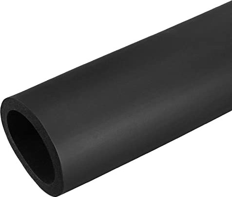 sourcing map Pipe Insulation Foam Tube Lagging Insulation Pipe 40mm ID 54mm OD 6.6ft Heat Preservation for Handle Grip Support