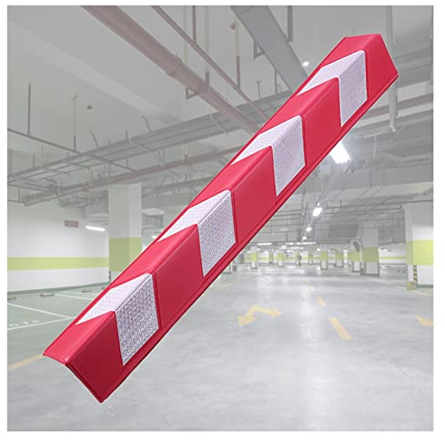YJEUZCD Protector Columnas Garaje, En Forma L Tira Espuma EVA Protector Esquinas, Alta Resistencia Reflectante Garaje Planta Baja Protección Protectores Esquina Pared (Color : Rosso, Tamaño : 20pcs