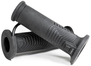 KOSO Heizgriffe HG-17, 7/8 Zoll (22 mm) + 1 Zoll (25,4 mm) L = 120 mm, schwarz