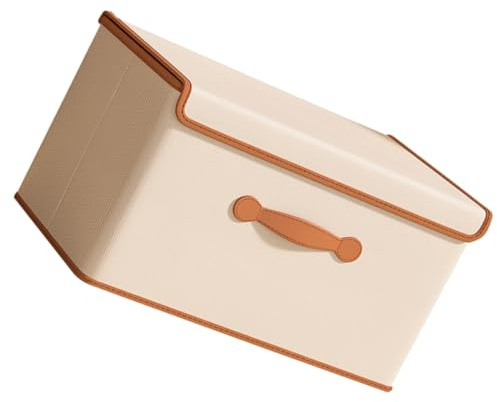 CAXUSD Cubo Di Stoccaggio Tessuto Pieghevole Per Organizzazione Armadio Contenitore Per Vestiti Libri e Giochi Capacità Con Design Pratico Per Casa e Bagno