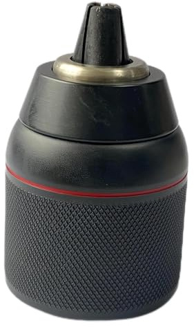 Delixike 42-66-1006 1/2 Drill Chucks Replaces for Milwaukee Carbide Chuck 9/16x18TPI Replaces 42-66-2706, 42-66-2707 Compatible 1/2 Keyless Drill Chuck 2704-20, 2704-22,2804-20,2804-22
