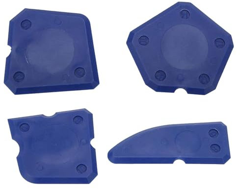 Bexdug Rascador de vidrio para ventana, raspador de vidrio, 4 herramientas de limpieza de raspadores de ventanas, herramienta de raspador de calcomanías, eliminación de etiquetas, calcomanías, pintura