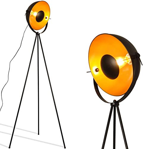 BXSUKEYOU Lampadaire Trépied Lampadaire Trépied Industriel Moderne Abat-Jour Satellite, Lampes Décoratives Réglables pour Studios Et Bureaux Lampadaires Rétro Vintage It's So Kind of You