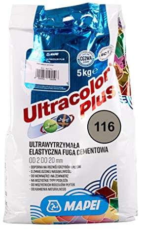 MAPEI ULTRACOLOR PLUS 5kg 116 moshusgrau - zementäre Flexfuge für Fugenbreiten bis 20 mm