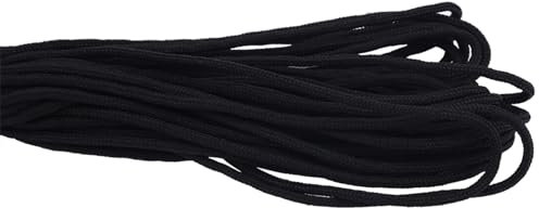 Dioche Cuerda Paracord Multiusos para Exteriores, Cuerda Compacta y Resistente Al Desgaste para Herramientas de Escalada y Manualidades, Poliéster y Polipropileno de 100 M (15)