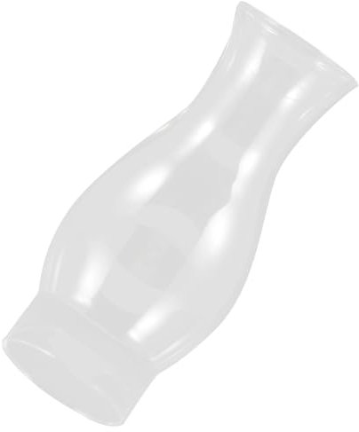 PRETYZOOM Pantalla De Lámpara De Queroseno Cubierta De Vidrio Vintage Transparente Pantalla Pequeña para Lámpara De Aceite para Uso Interior