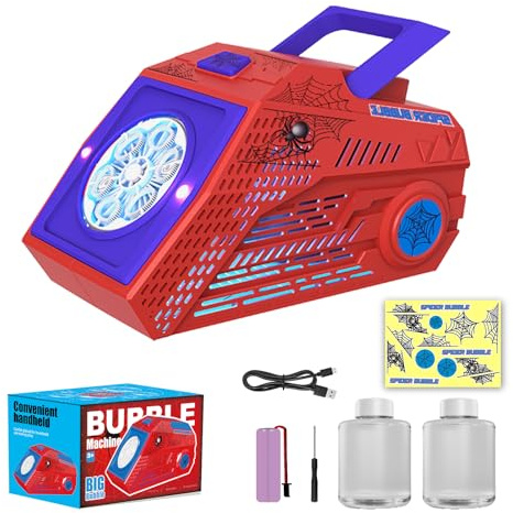 Bombble Machine à Bulles Portable - Rechargeable Batterie, Jouets à Bulles
