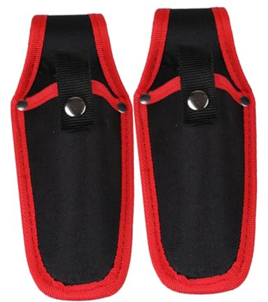 TOYANDONA 2 Piezas Funda para Tijeras Podar de Jardín Lona Resistente de Funda Protectora Portátil para Podadora de Mano Soporte Práctico y Duradero para Herramientas de Jardinería
