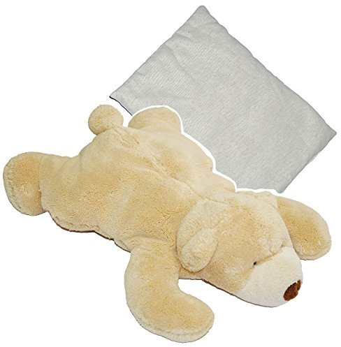 alles-meine.de GmbH Dinkelkissen - süßer Teddy 36 cm - Wärme - als Wärmekissen Heizkissen Dinkel Teddybär - Kuscheltier Körnerkissen Tier für Baby´s, Kinder und Erwachsene