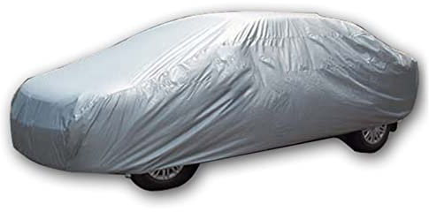 BALLSHOP Full Car Cover Waterproof Most Weather for Automobiles, Outdoor Rain UV Protection Sun Scratch Resistant Windproof Universal Cover Fit for Sedan(Large,480x175x120)