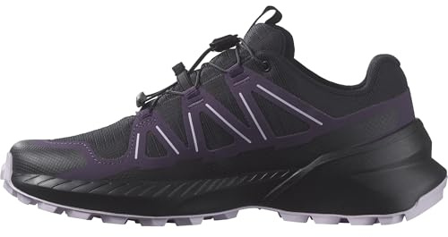 Salomon Speedcross Peak Damen Trail-Laufschuhe, Outdoor-bereit, Geländegängiger Schutz, Aktiver Grip, Black, 39 1/3