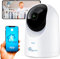 EXTRALINK Smart Life HomeEye telecamera wifi interno, ip camera, PTZ, 2.5K, 4MP, telecamera wi-fi interno, telecamera bambini, Audio bidirezionale, tracciamento del movimento, girevole