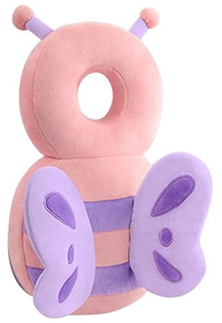 Kopfschutzkissen für Kleinkinder, niedliche Biene, Tierform, verstellbar, Baby-Kopfschutz, Sicherheitspolster, Rucksack, Lauflernhilfe, Schutz für Kleinkinder, Baby, Spaziergänge, Krabbeln