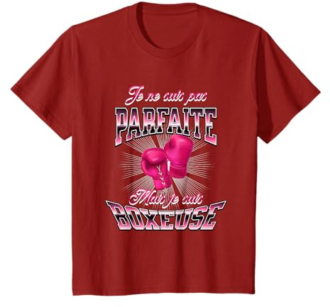 Boxe pour Femme, Cadeau pour boxeuse T-Shirt