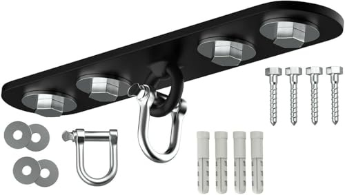 Athletics Gear Boxing Punch Bag Iron Ceiling Hook Mount Heavy Duty MMA Training Ceiling Hanger