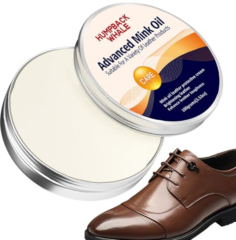 Ruwshuuk Crema balsamo per scarpe in pelle, balsamo per pelle per interni auto - Dispositivo per la rimozione dello sporco in pelle artificiale | Balsamo idratante per la cura delle giacche in finta