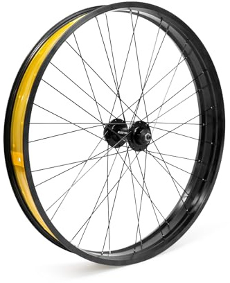 ZTZ 20/26 x 4.0 inch Fat Tire Bike Front Wheel, Aluminum Alloy Bike Rim, 36H High-Strength Fat Bike Wheelset, 135mm Hub, 9mm Quick Release, Disc Brake, Perfect for Snow, Beach, eBikes (26 * 4.0 inch)