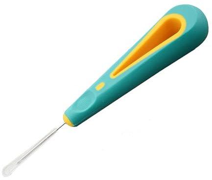 Leathers Craft Awl Tool Hole Maker With Rubber Handle Round Hole Cone For Silicone Mold Punching Making