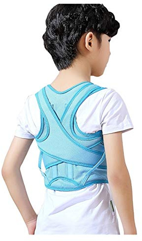 PUFAHAU Correcteur de Posture du Dos, Ceinture de Soutien de la Colonne vertébrale, Bandage de Correction de la Posture du Dos Lombaire pour Hommes, Femmes, Adultes et Enfants