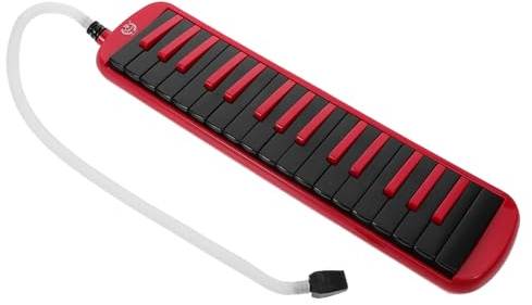 ifundom 32-tasten Melodica für Anfänger Tragbar und Leicht mit Mundstück Röhrenset Sowie Eva Koffer für Unterricht und Übung